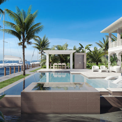 Tiderock Urban, 6" x 24" Porcelain Tile | Shop Pool Tile