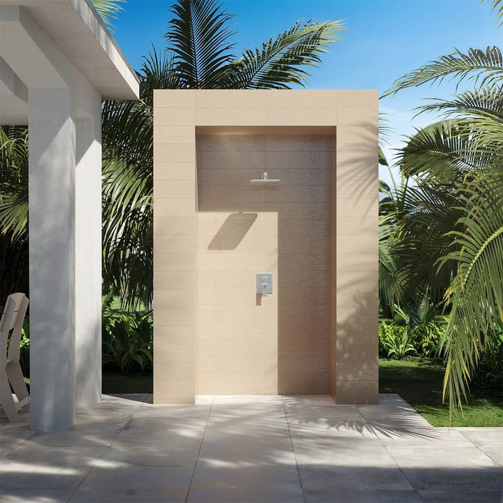 Tiderock Almond, 6" x 24" Porcelain Tile | Shop Pool Tile