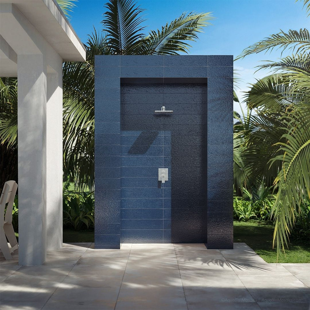 Tiderock Navy, 6" x 24" Porcelain Tile | Shop Pool Tile