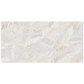Tinsel White Leaf, 24" x 48" - Porcelain Tile