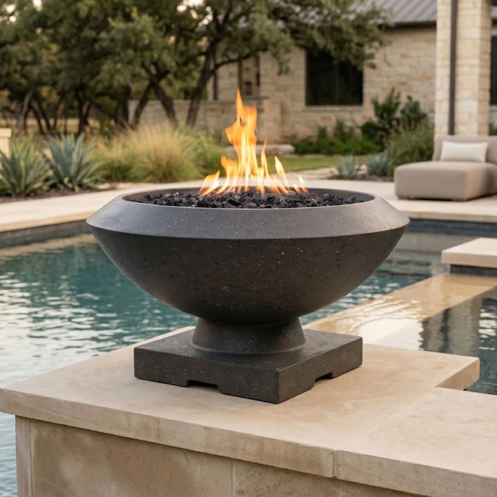 Prism Hardscapes Toscana Fire Bowl Gas Fire Feature