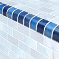 Gulf Stream, Trim 1" x 2" - Glass Tile