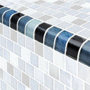 Lagoon, Trim 1" x 2" - Glass Tile