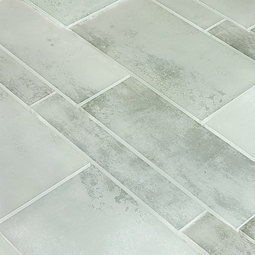 Tumbled Gray, Mixed Glass Tile | Artistry in Mosaics Pool Tile