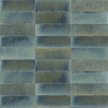 Turchese Glossy, 2" x 6" | EMCGLEETURC26 | Aquatica Porcelain Pool Tile
