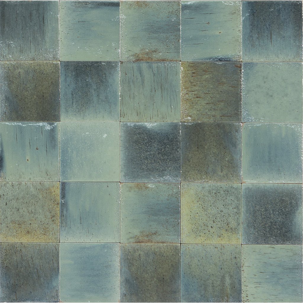 Turchese Glossy, 4" x 4" | EMCGLEETURC44 | Aquatica Porcelain Pool Tile