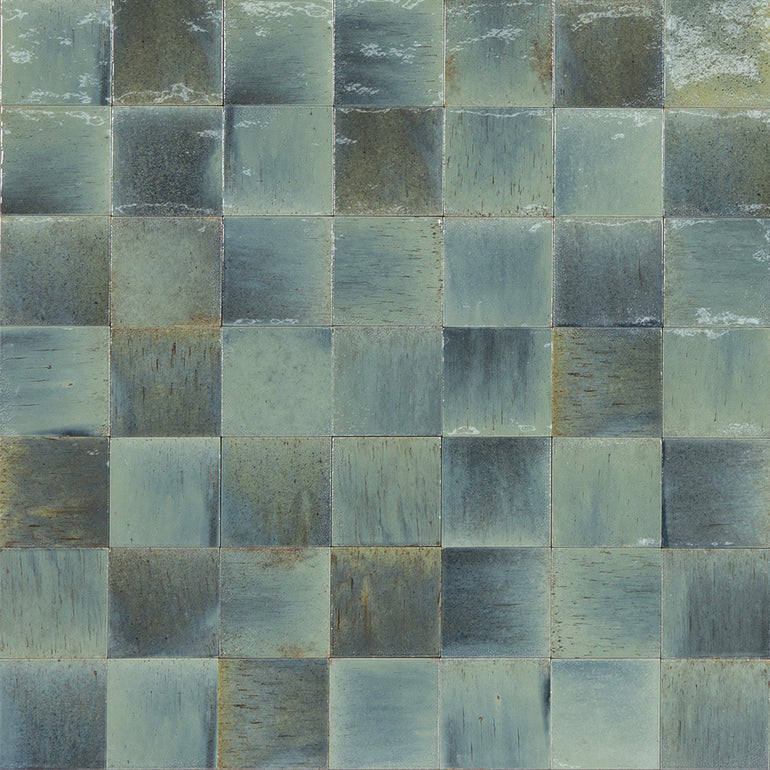 Turchese Glossy, 4" x 4" | EMCGLEETURC44 | Aquatica Porcelain Tile