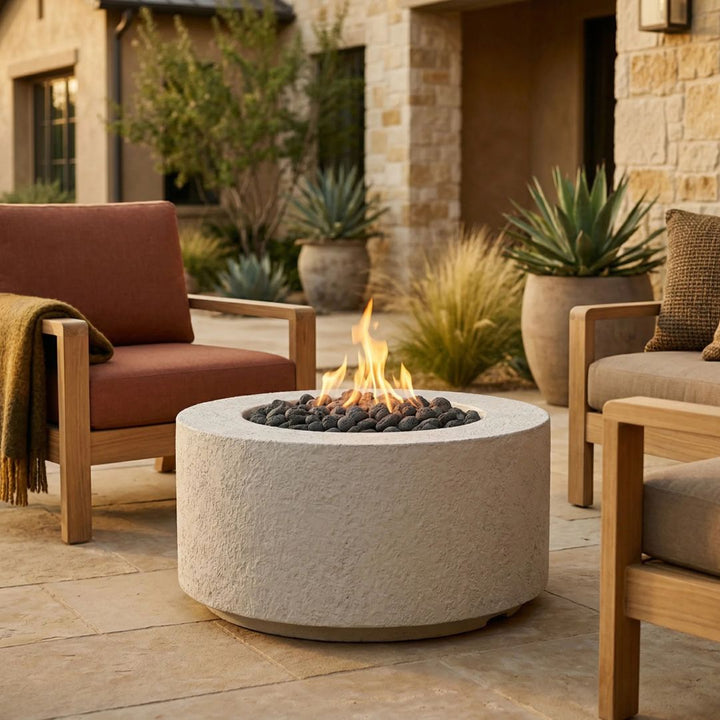 Tuscany Fire Bowl | Outdoor Gas Fire Pit by Prism Hardscapes