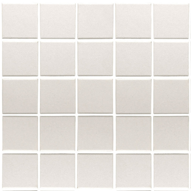 White, 2" x 2" | UNG-200C | Fujiwa Porcelain Pool Tile
