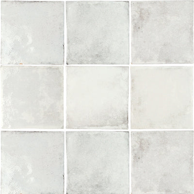 Old Savannah White, 4" x 4" Ceramic Tile | Kitchen Backsplash Tile