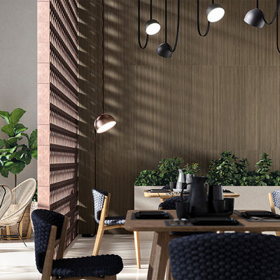 Urbanslat Fluted Ceramic Tile for Kitchen & Bathroom Walls by MSI