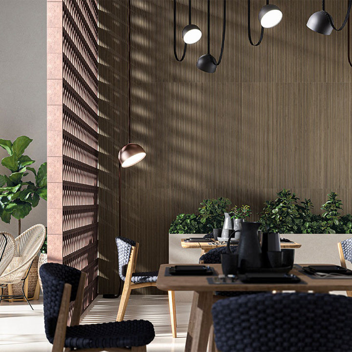 Urbanslat Fluted Ceramic Tile for Kitchen & Bathroom Walls by MSI