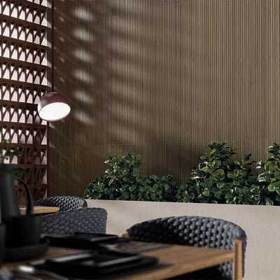 Urbanslat Fluted Ceramic Tile for Kitchen & Bathroom Walls by MSI