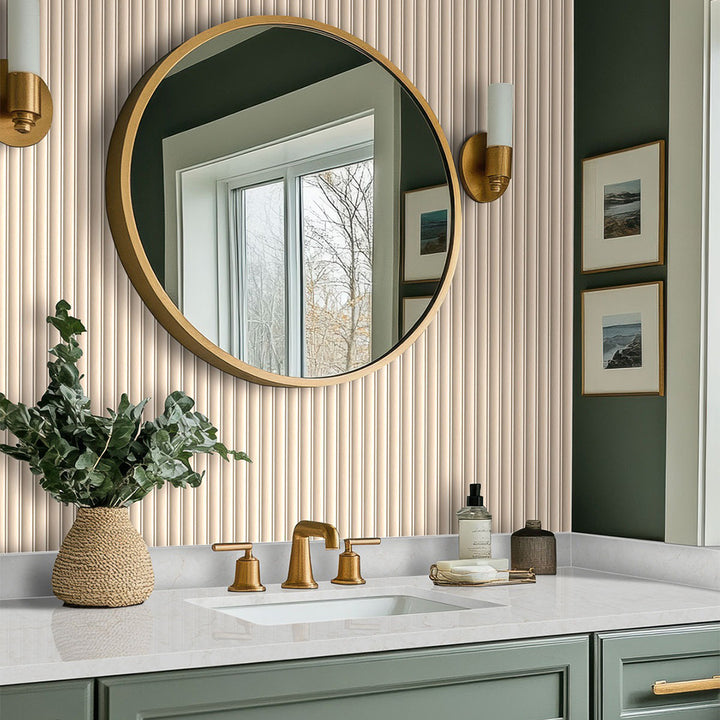 Urbanslat Fluted Ceramic Tile for Kitchen & Bathroom Walls by MSI