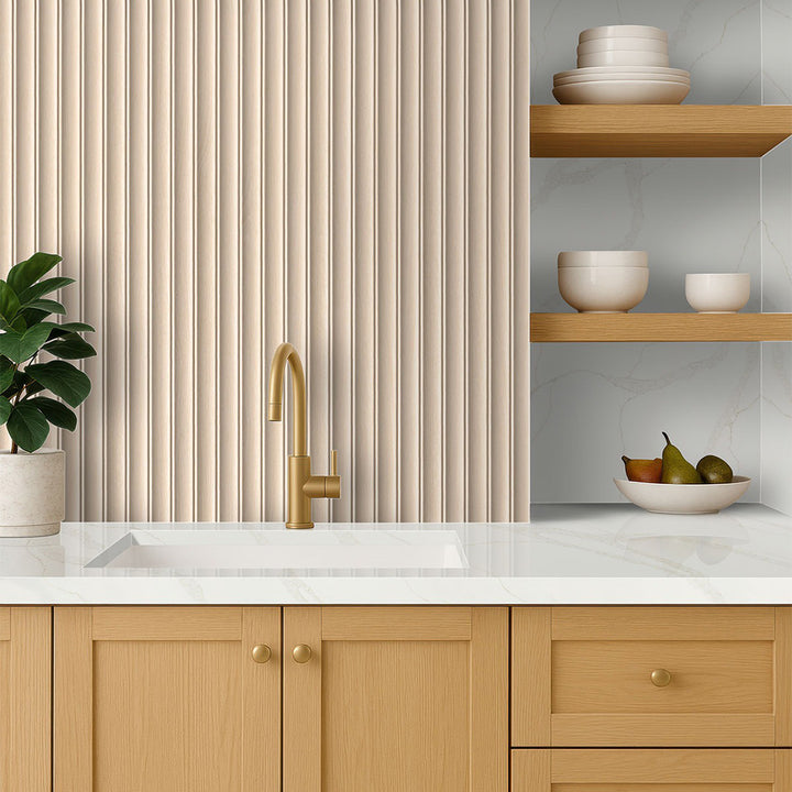 Urbanslat Fluted Ceramic Tile for Kitchen & Bathroom Walls by MSI