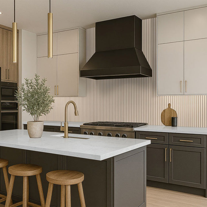 Urbanslat Fluted Ceramic Tile for Kitchen & Bathroom Walls by MSI