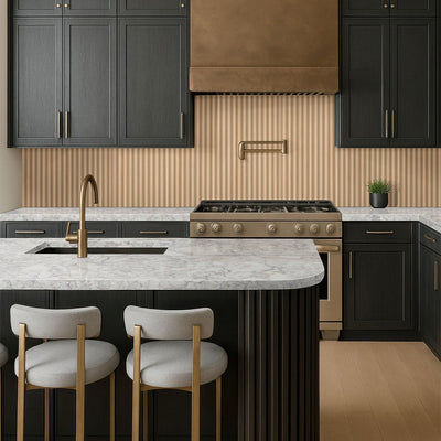 Urbanslat Fluted Ceramic Tile for Kitchen & Bathroom Walls by MSI