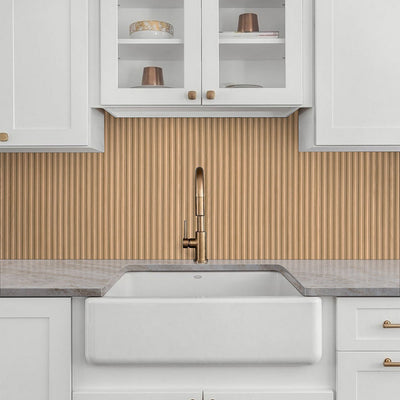 Urbanslat Fluted Ceramic Tile for Kitchen & Bathroom Walls by MSI