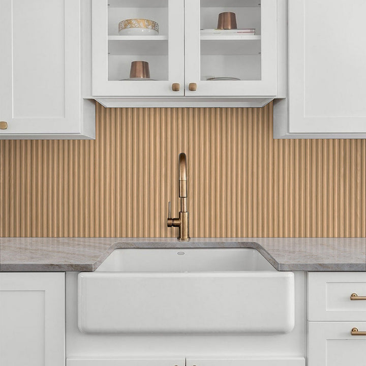 Urbanslat Fluted Ceramic Tile for Kitchen & Bathroom Walls by MSI