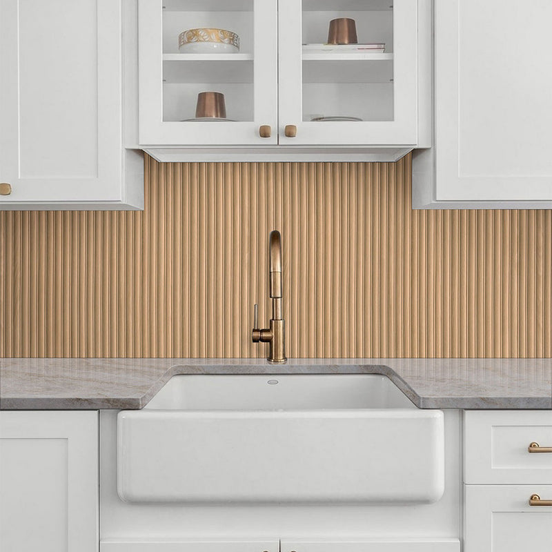 Urbanslat Fluted Ceramic Tile for Kitchen & Bathroom Walls by MSI