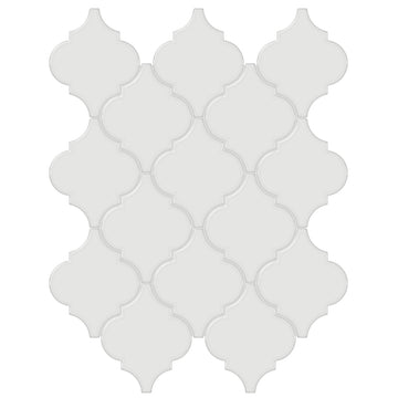 Soho Vintage Grey, Arabesque | Ceramic Bathroom & Backsplash Tile
