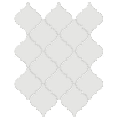 Soho Vintage Grey, Arabesque | Ceramic Bathroom & Backsplash Tile