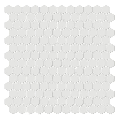 Soho Vintage Grey, 1" Hexagon Ceramic Tile | Kitchen & Bathroom Tile