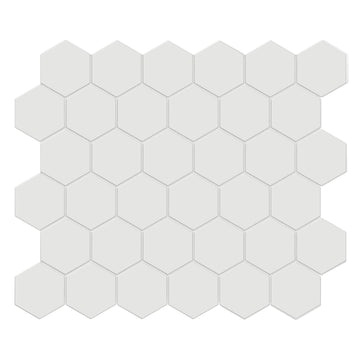 Soho Vintage Grey, 2" Hexagon | Ceramic Tile for Backsplashes & Floors