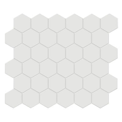 Soho Vintage Grey, 2" Hexagon | Ceramic Tile for Backsplashes & Floors