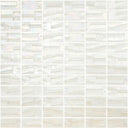 Venus - White, 1" x 2" - Glass Tile
