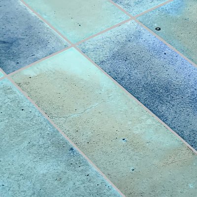 Verdigris Field, 3" x 12" Porcelain Tile | Artistry in Mosaics