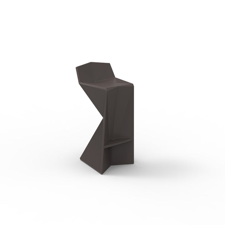 Vertex Bar Stool by Vondom | Outdoor Patio Furniture | 51030-BRONZE