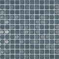 Smokey Matte Blue, 1" x 1" - Glass Tile