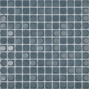 Smokey Matte Blue, 1" x 1" - Glass Tile