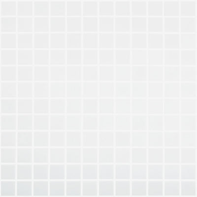 White Vanilla Matte, 1" x 1" Glass Tile | Vidrepur Mosaic Tile