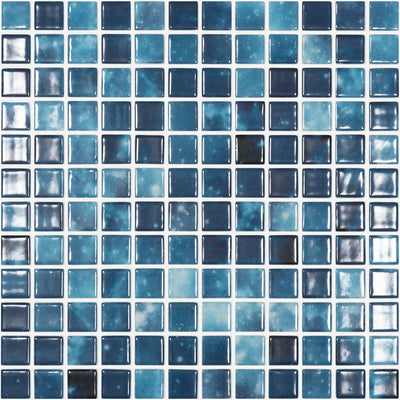 Estelar Blue, 1" x 1" - Glass Tile