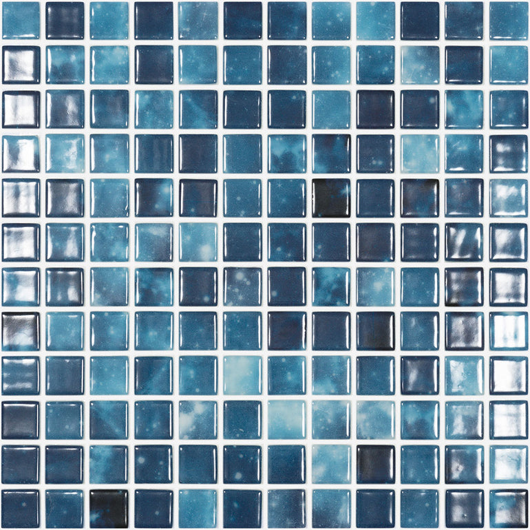 Estelar Blue, 1" x 1" - Glass Tile