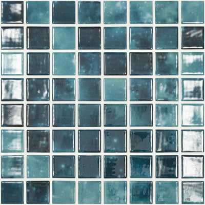 Estelar Green, 1.5" x 1.5" - Glass Tile