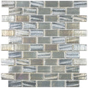 Fusion Grey T, 1" x 2" - Glass Tile