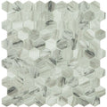 Vienna, Hexagon Mosaic - Glass Tile