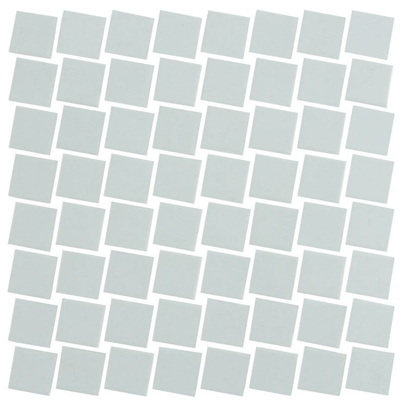 Lume Light Blue Matte, 1.5" Mosaic - Glass Tile