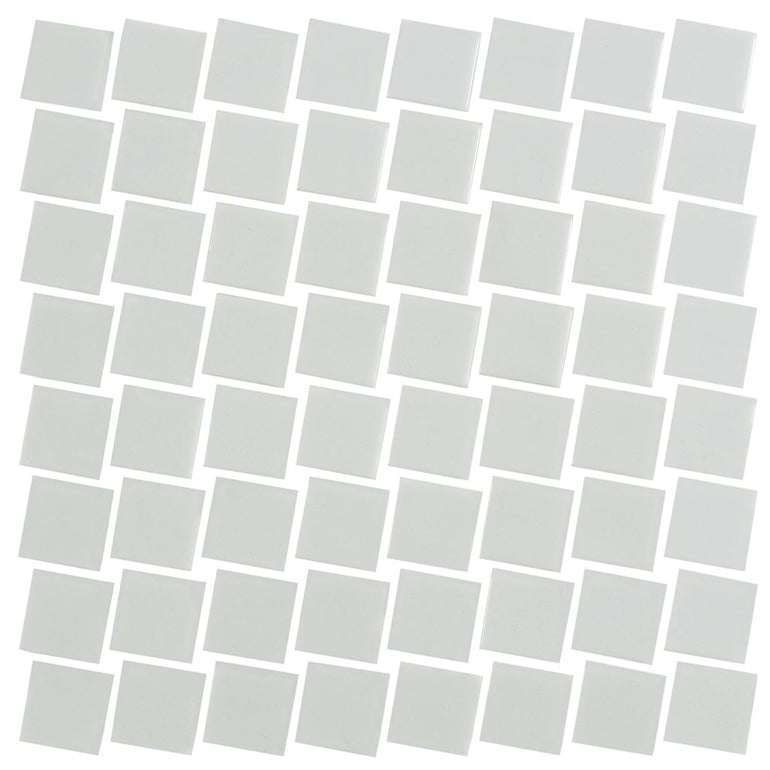 Lume Light Grey Matte, 1.5" Mosaic - Glass Tile