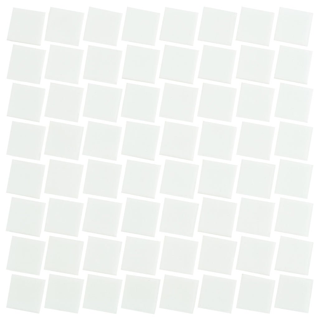 Lume White Matte, 1.5" Mosaic - Glass Tile