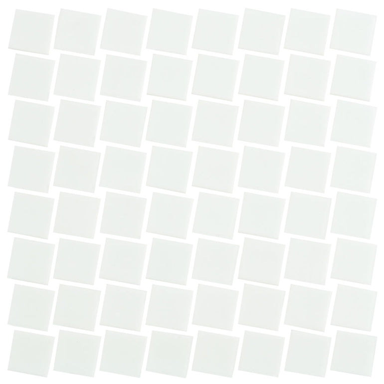 Lume White Matte, 1.5" Mosaic - Glass Tile