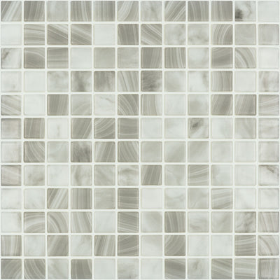 Nature Pearl Matte, 1" x 1" Glass Tile | Vidrepur Nature Collection