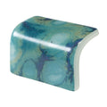 Step Convexo Sky 1.5", Trim - Glass Tile
