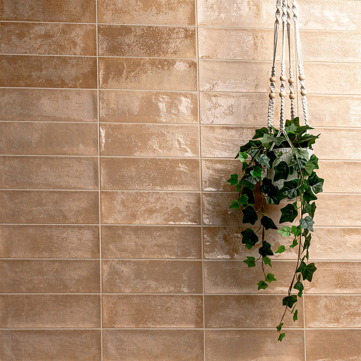 Village Coral, 4" x 12" Ceramic Tile | Kitchen & Bathroom Wall Tile