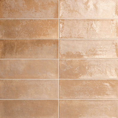 Village Coral, 4" x 12" Ceramic Tile | Kitchen & Bathroom Wall Tile
