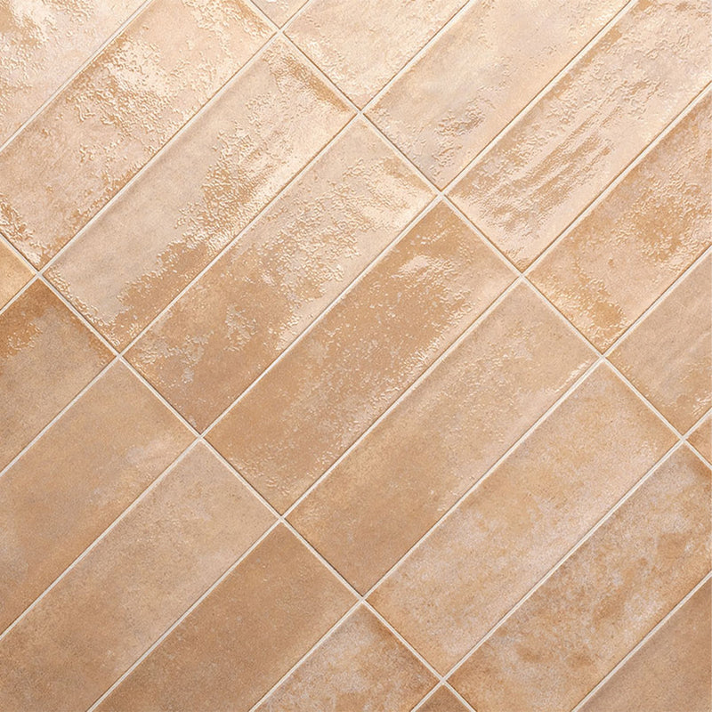 Village Coral, 4" x 12" Ceramic Tile | Kitchen & Bathroom Wall Tile