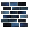 Misty Blue, 2" x 4" - Porcelain Pool Tile
